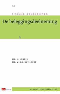 Fiscale geschriften 32 -   De beleggingsdeelneming