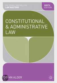 Constitutional and Administrative Law