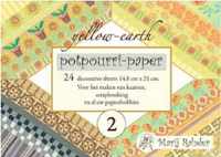 Potpourri-paper nr 2 yellow-earth