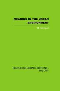 Meaning in the Urban Environment