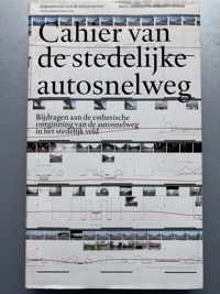 Cahier van de stedelijke autosnelweg