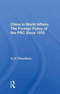 China In World Affairs