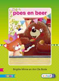 Veilig leren lezen  -  Poes en beer AVI M3