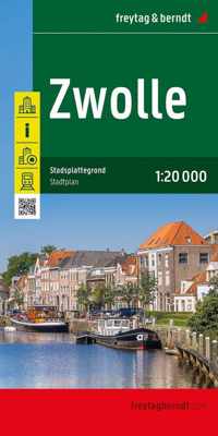 Zwolle stadsplattegrond F&B - Paperback (9783707921472)