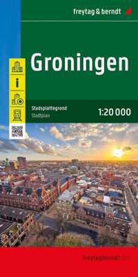 Groningen stadsplattegrond F&B - Paperback (9783707921502)