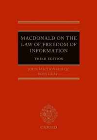 Macdonald on the Law of Freedom of Information