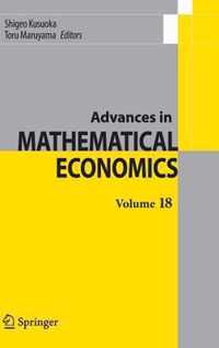 Advances in Mathematical Economics Volume 18