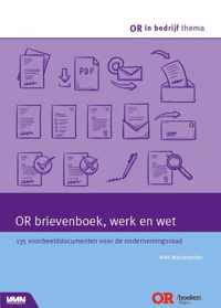 OR brievenboek, werk en wet - Niko Manshanden - Paperback (9789462156012)