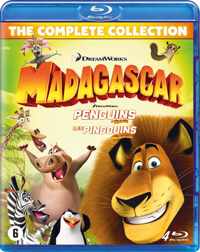 Madagascar 1-3 + Penguins