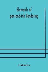 Elements of pen-and-ink rendering