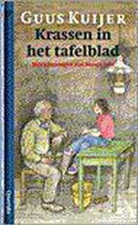 Krassen in het tafelblad