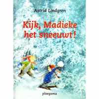 Kijk, Madieke het sneeuwt!