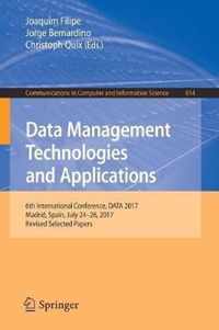 Data Management Technologies and Applications