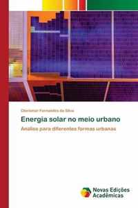 Energia solar no meio urbano