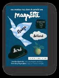 Magritte activity book voor kinderen - nuage, bolhoed, bird