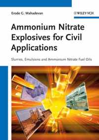 Ammonium Nitrate Explosives for Civil Applications