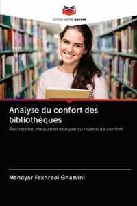 Analyse du confort des bibliotheques