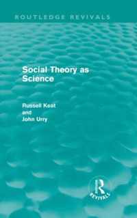 Social Theory as Science (Routledge Revivals)