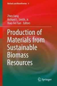 Production of Materials from Sustainable Biomass Resources