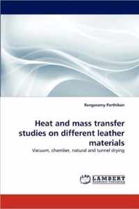 Heat and Mass Transfer Studies on Different Leather Materials