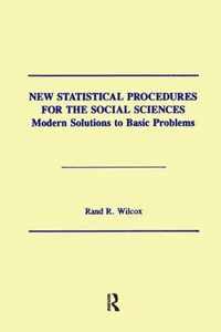 New Statistical Procedures for the Social Sciences