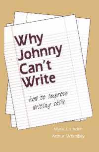 Why Johnny Can't Write