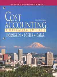 Cost Accounting