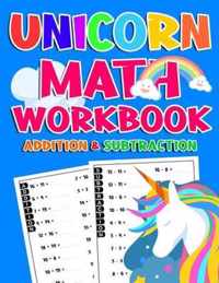 Unicorn Math Workbook ( Addition & Subtraction )