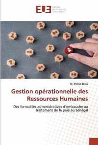 Gestion operationnelle des Ressources Humaines