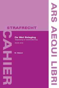 Ars Aequi cahiers Strafrecht 13 -   De Wet Belaging