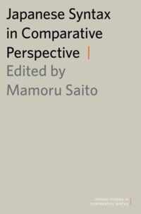 Japanese Syntax In Comparative Perspective