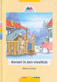 Regenboog Kersen In Een Vioolkist