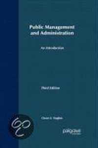 Public Management And Administration