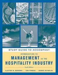 Study Guide to accompany Introduction to Management in the Hospitality Industry, 10e