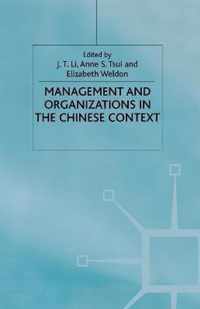 Management and Organizations in the Chinese Context