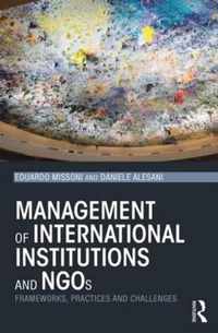 Management Of International Institutions