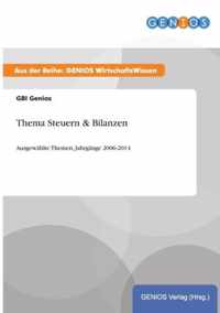 Thema Steuern & Bilanzen