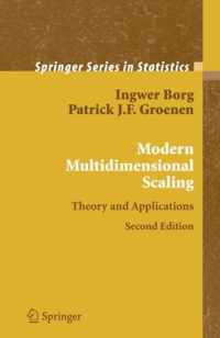 Modern Multidimensional Scaling