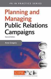 Planning and Managing Public Relations Campaigns