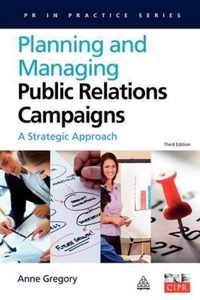 Planning and Managing Public Relations Campaigns