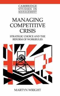 Managing Competitive Crisis