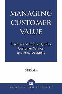 Managing Customer Value