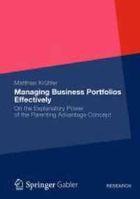 Managing Business Portfolios Effectively