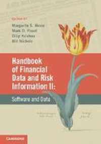 Handbook Of Financial Data And Risk Information Ii