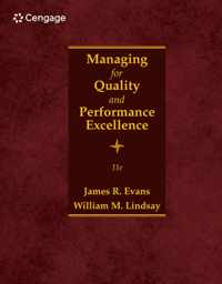 Managing for Quality and Performance Excellence