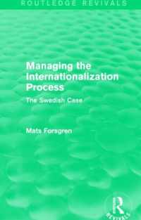 Managing the Internationalization Process