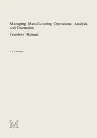 Managing Manufacturing Operations