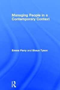 Managing People in a Contemporary Context