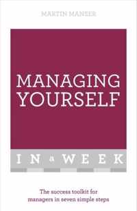 Managing Yourself In A Week