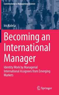 Becoming an International Manager